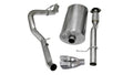 Corsa Performance 07-08 Chevrolet Suburban 1500 5.3L V8 Polished Sport Cat-Back Exhaust