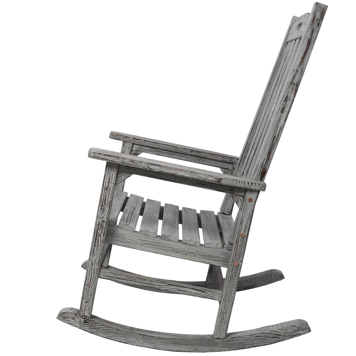 Wooden Oversized Porch Rocker Chair