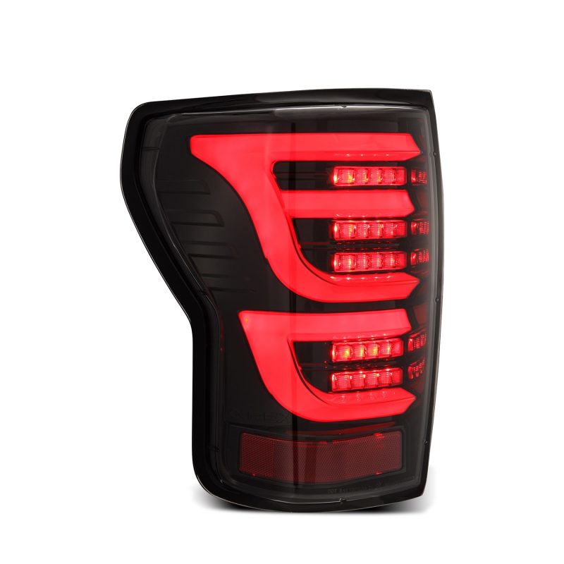 AlphaRex 07-13 Toyota Tundra LUXX-Series LED Tail Lights Alpha-Black 670040 *Discontinued