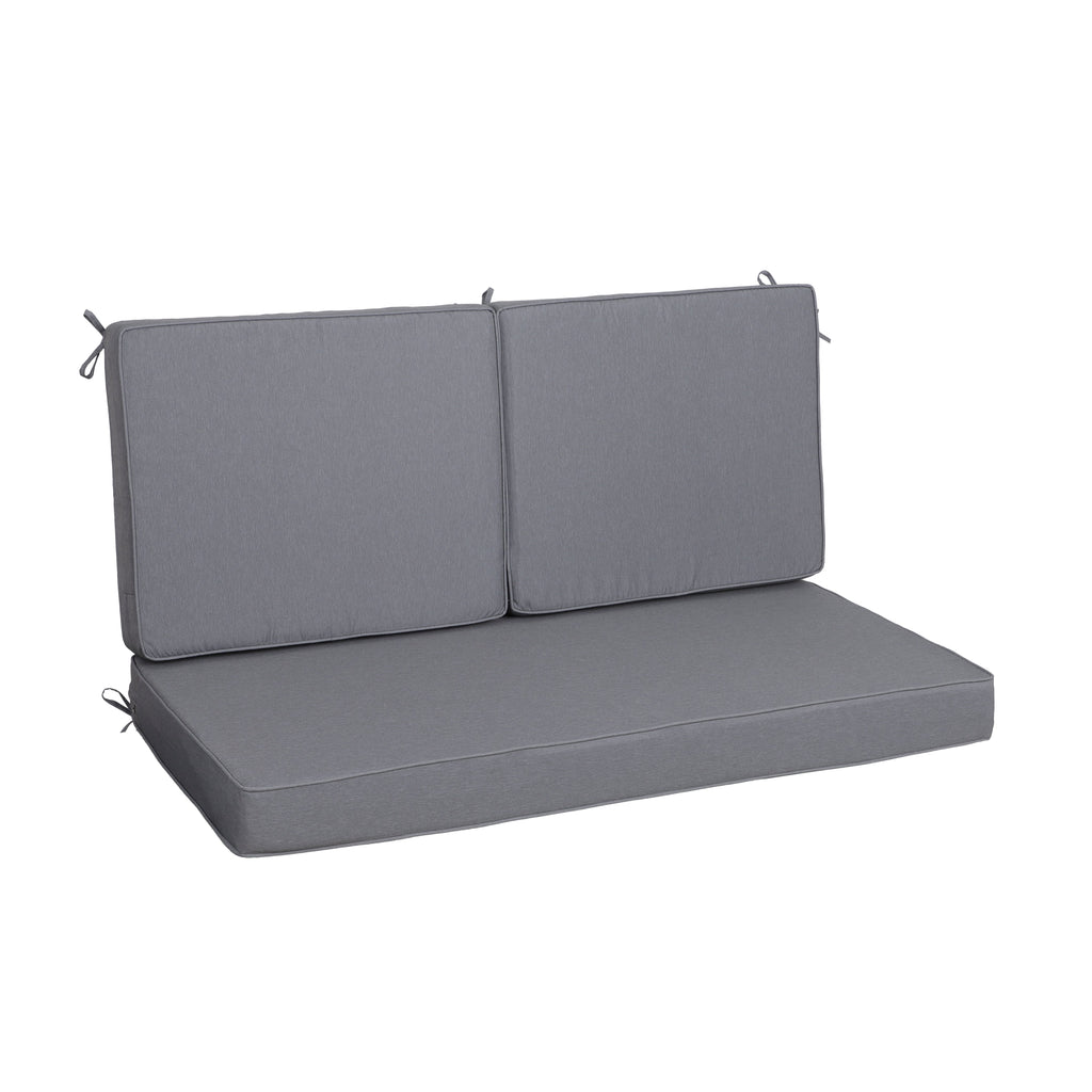 Outdoor Loveseat Cushion Set - 48 x 24 Inch