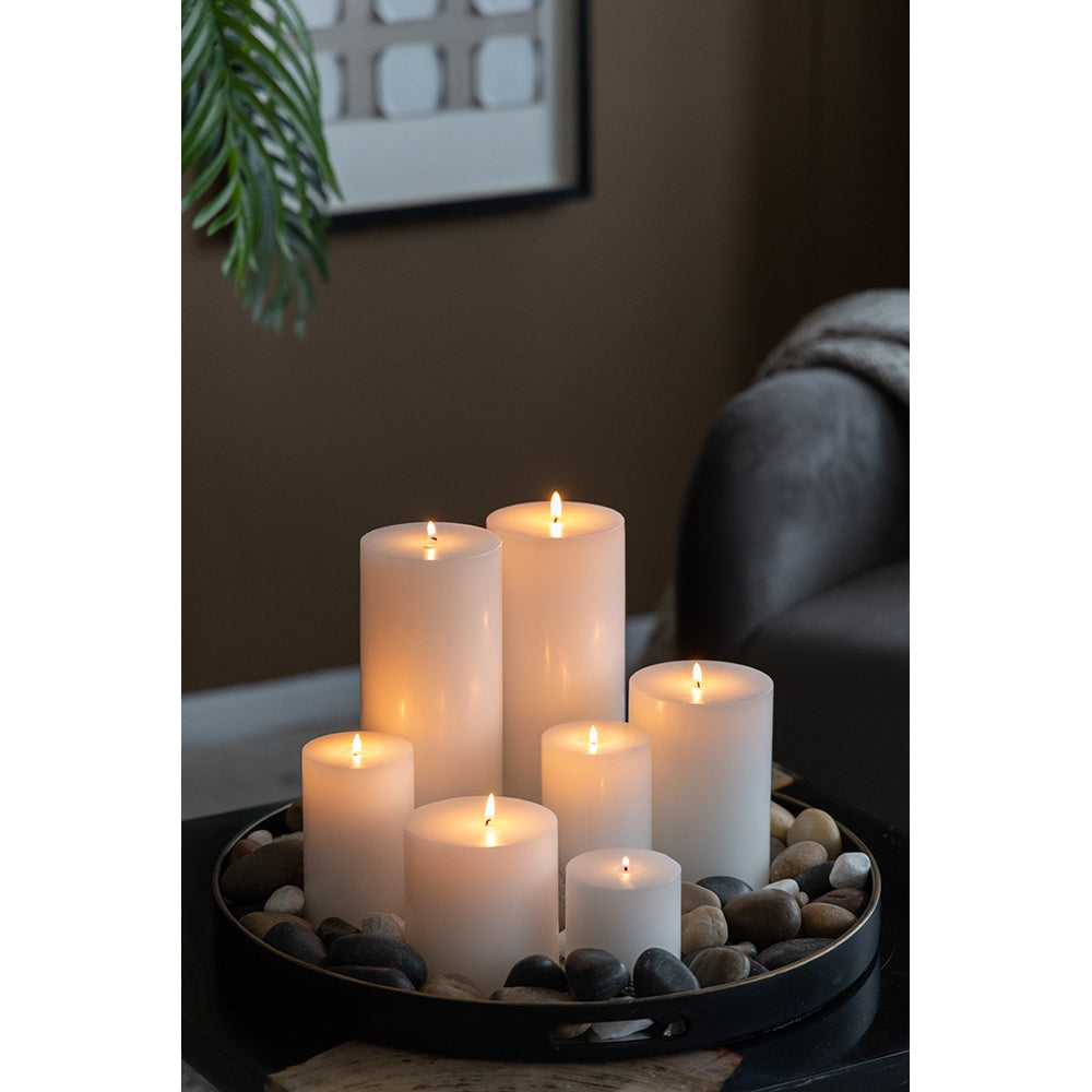 4x6" 2PK Unscented Soy Wax Candle
