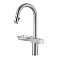 High Arc Pull-Down Kitchen Faucet - Single Hole Stainless Steel