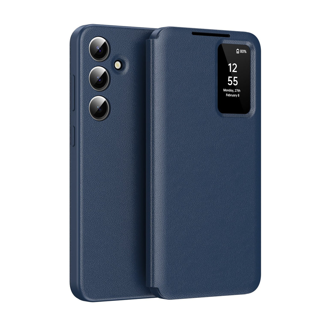 Smart Leather Case For S25 Ultra And S24 Ultra Smartphones