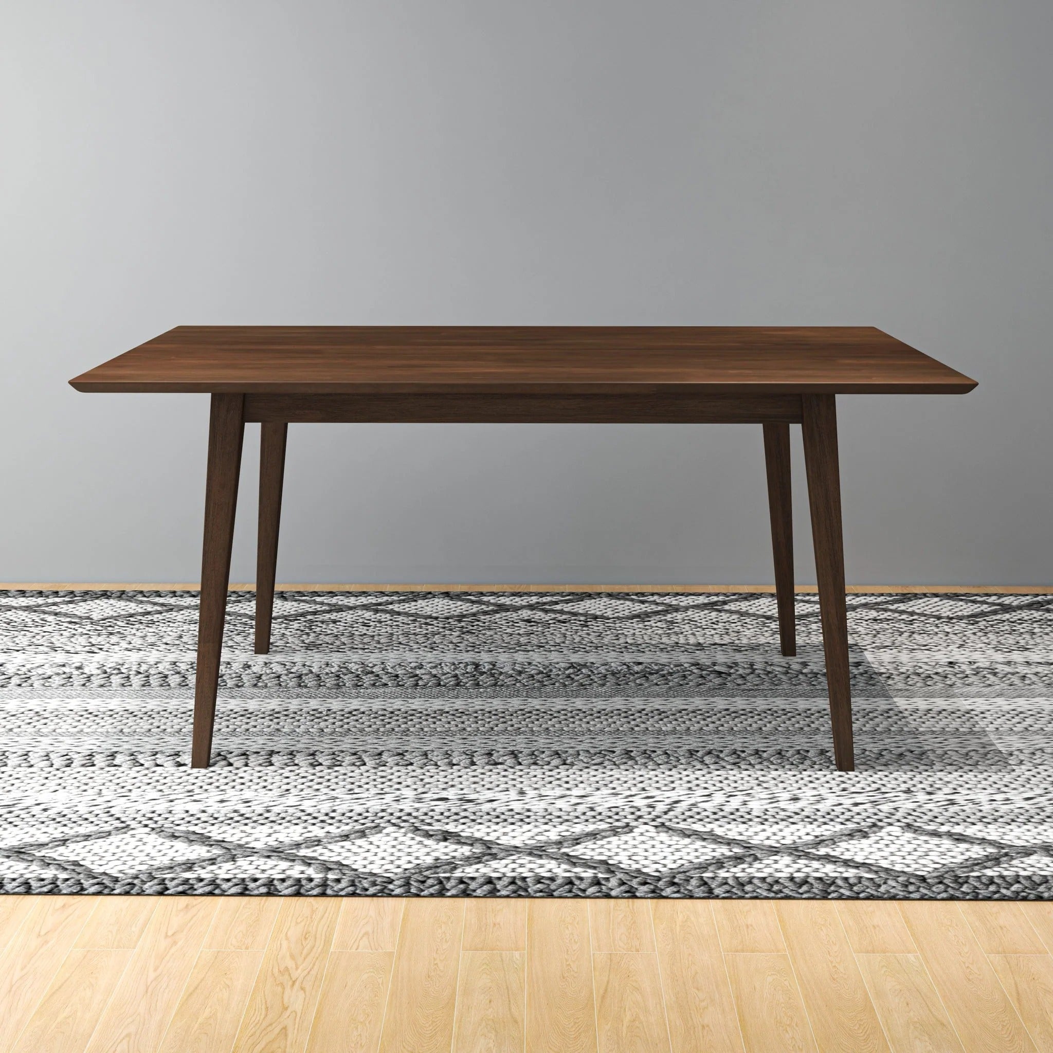 Mary Modern Style Solid Wood Rectangular Dining Kitchen Table