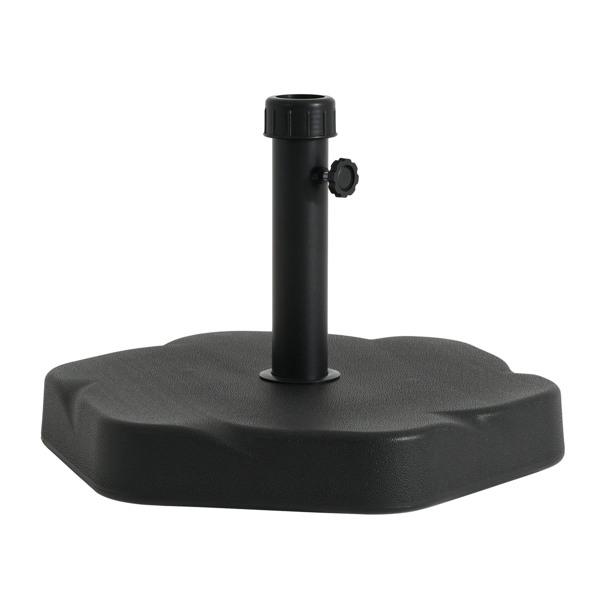 Hex Shape Outdoor 65-Pound Umbrella Base