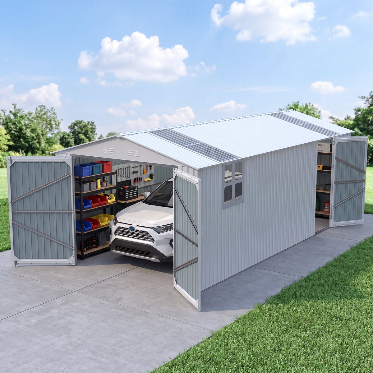 Outdoor Storage Shed 20x13 FT