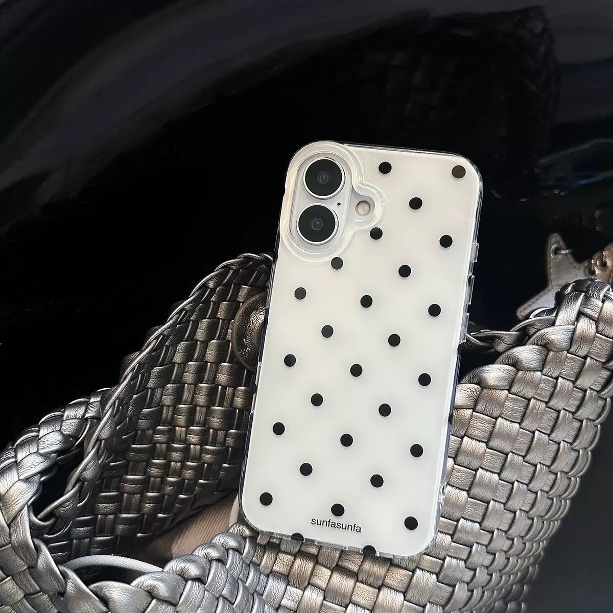 New IMD White Backed Case For Mobile Phones