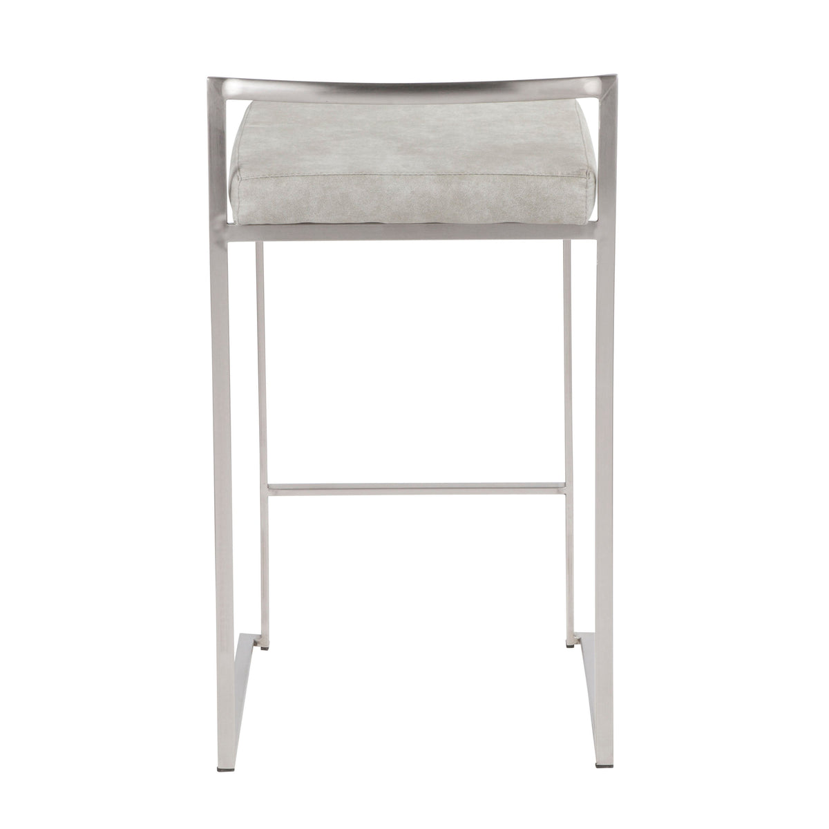 26" Contemporary Stackable Counter Stool Set