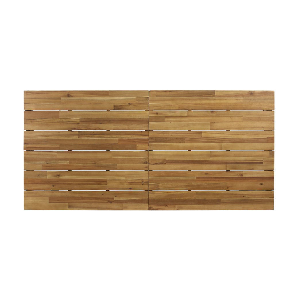 3-Piece Outdoor Acacia Wood Dining Set