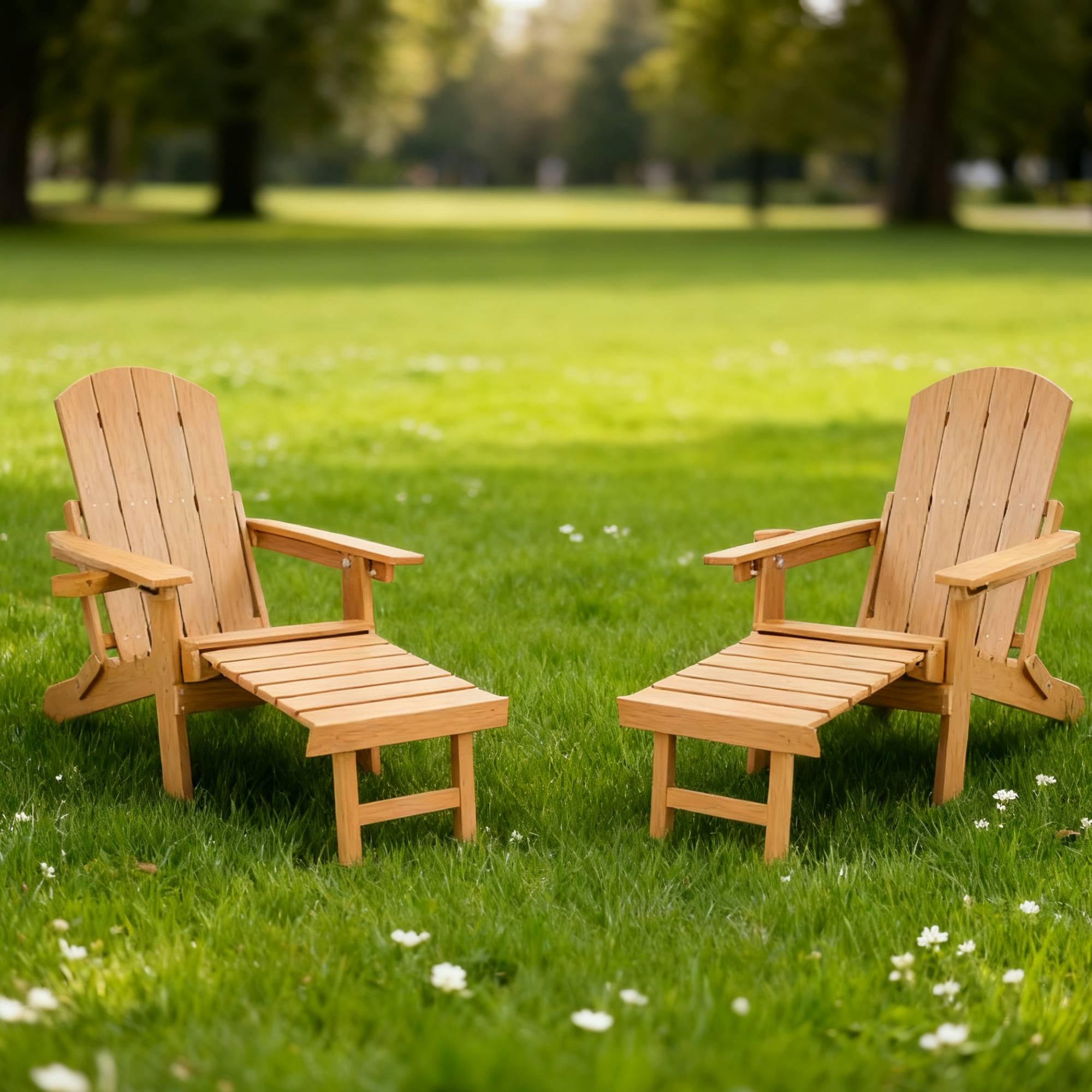 2-Piece All-Season Outdoor Lounge Chairs
