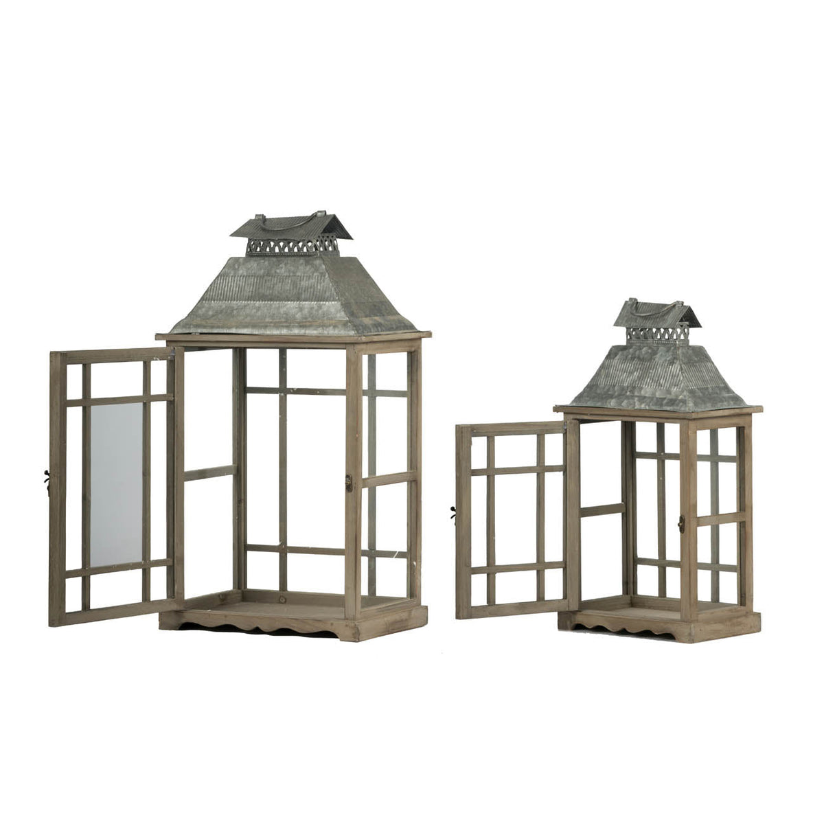S/2 Classic Scape Lanterns