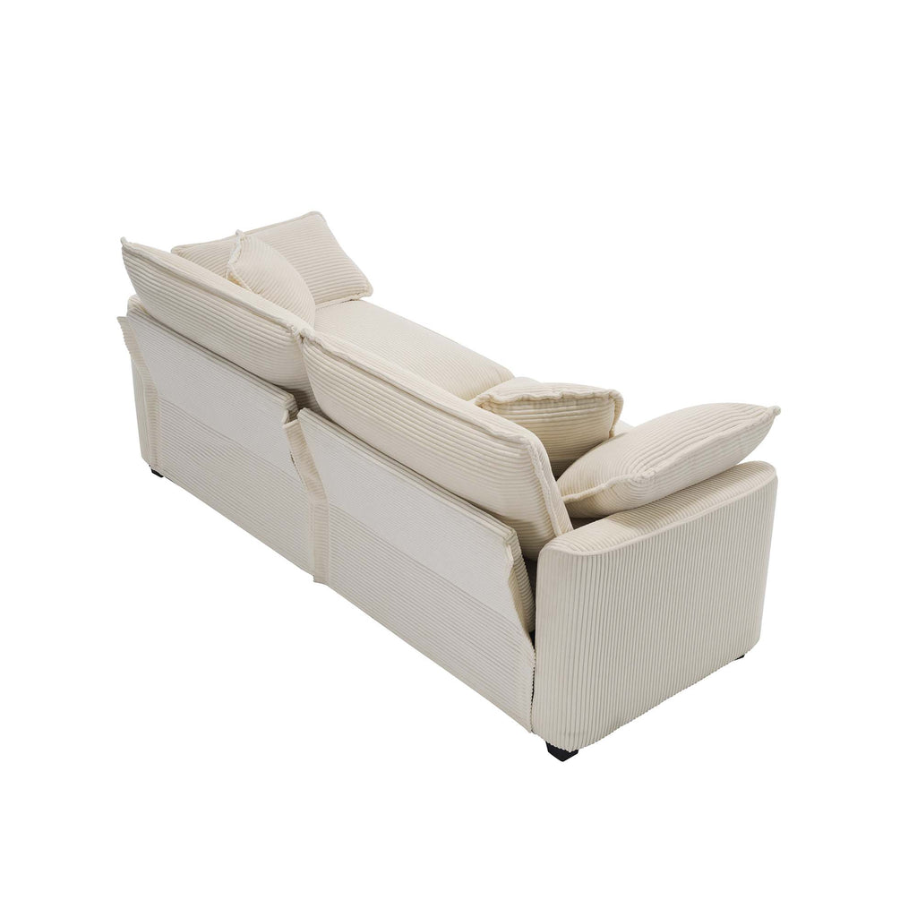 3-Piece Sofa Set - Comfortable Oversized Design