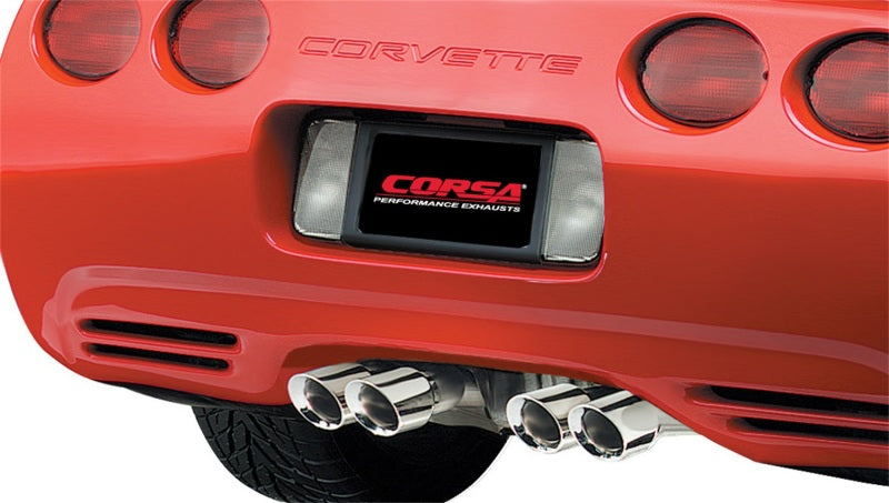 Corsa Performance 97-04 Chevrolet Corvette C5 Z06 5.7L V8 Polished Xtreme Axle-Back