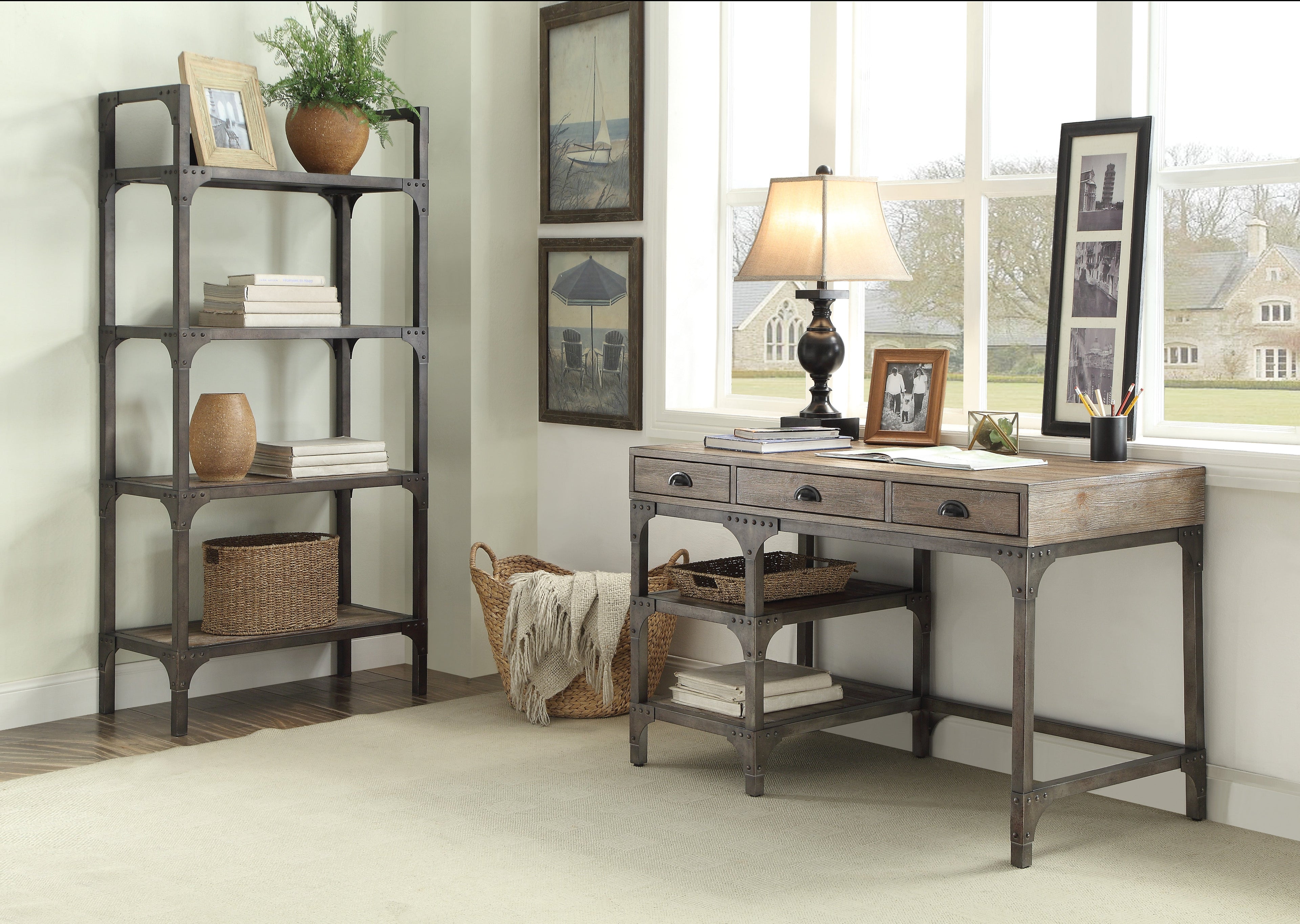 Gorden Weathered Writing Desk