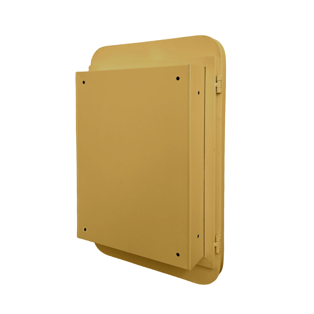 16x24 Inch Recessed Metal Framed Medicine Cabinet