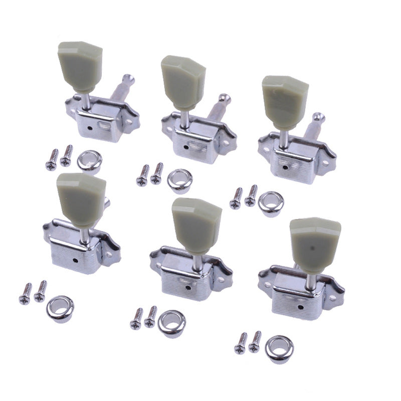 TEMU Vintage Guitar Tuning Pegs Jade Diamond Handle
