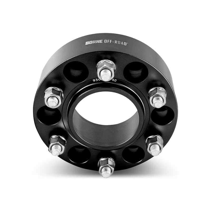 Borne Off-Road Wheel Spacers - 6x135 - 87.1 - 50 - M14 - Black BNWS-007-500BK
