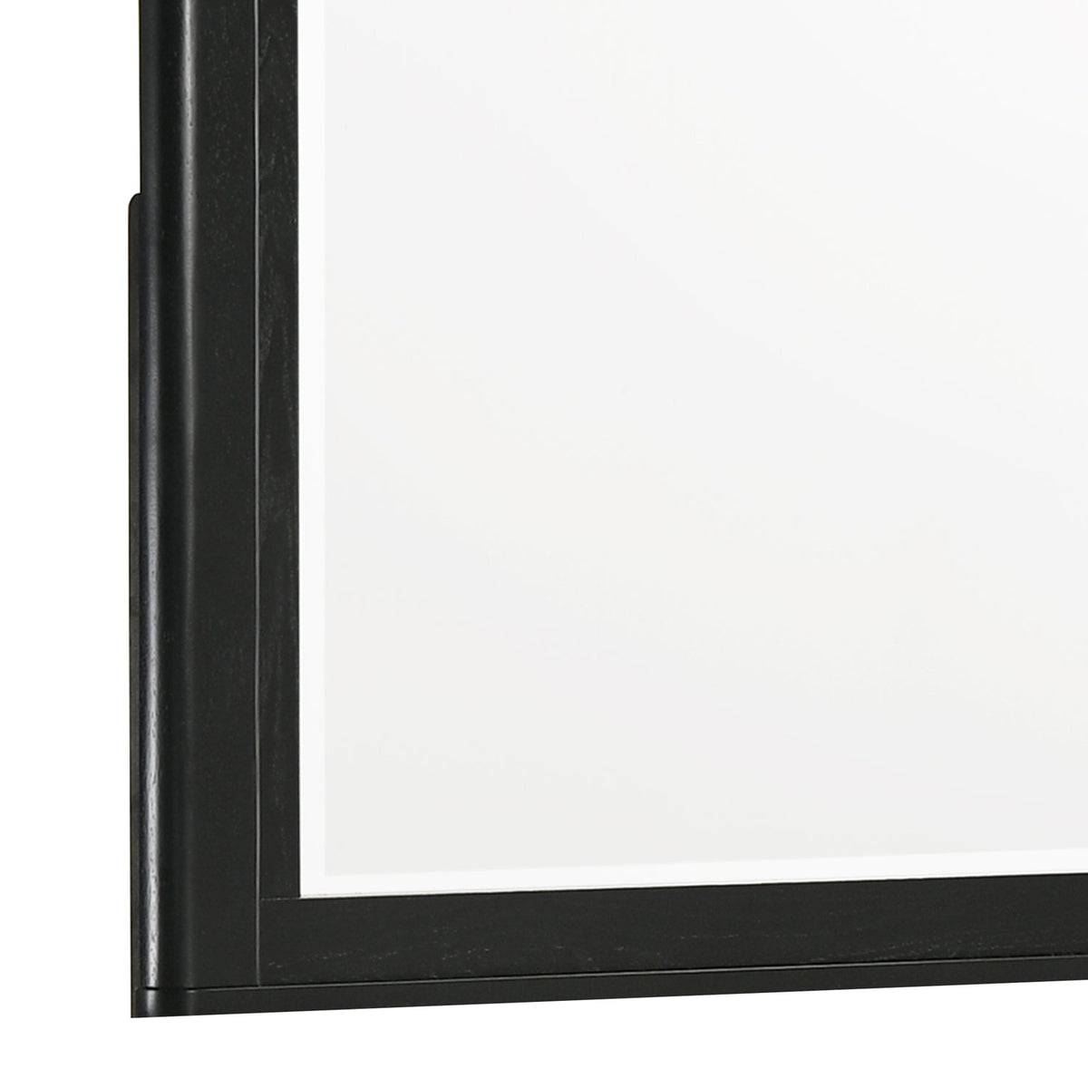 Opel Modern Beveled Bedroom Mirror with Deep Frame Profile
