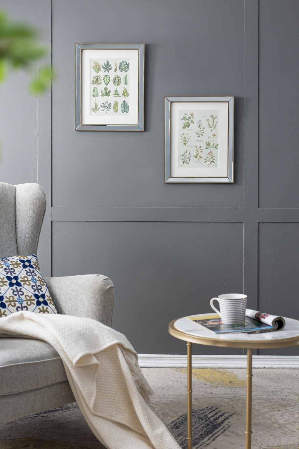 S/2 Liana Mirror Framed Wall Art