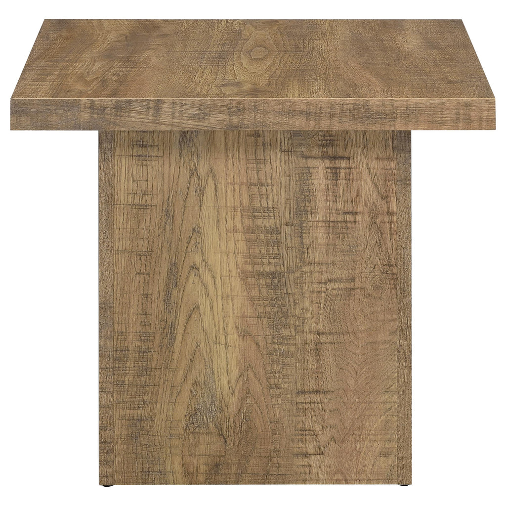 Exeter Mango Square 3-Piece Coffee Table Set
