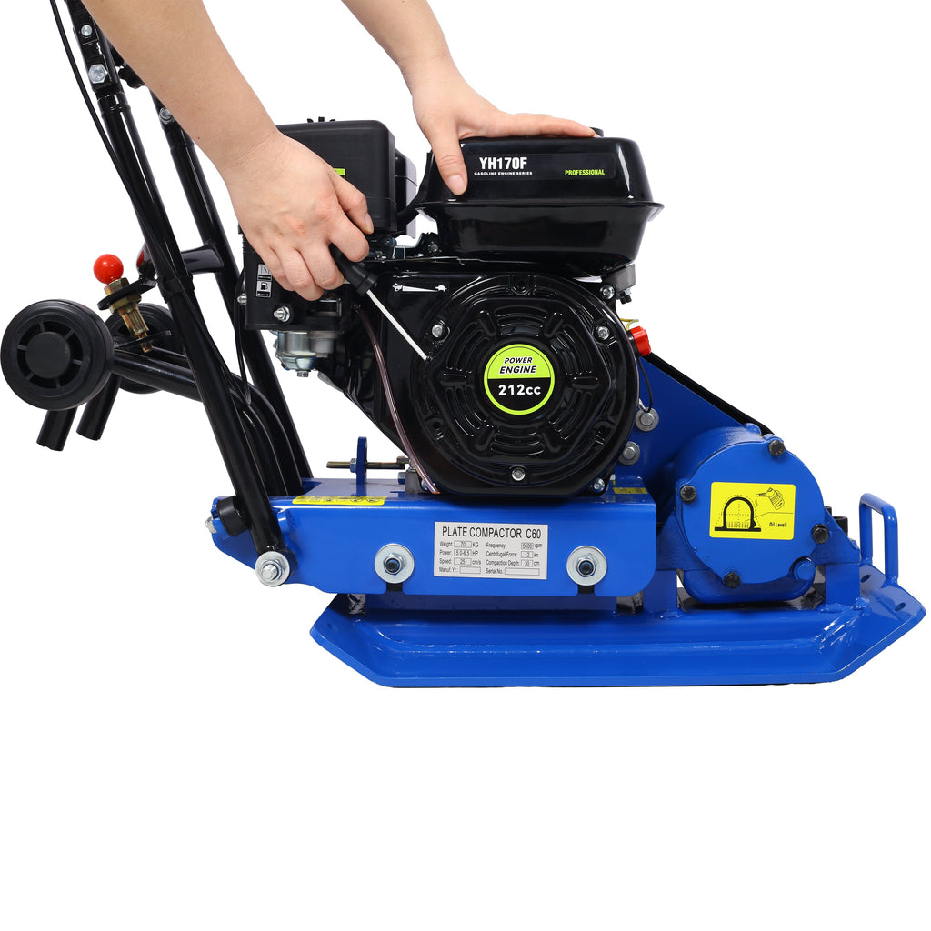 212cc 7.0HP Gas Plate Compactor