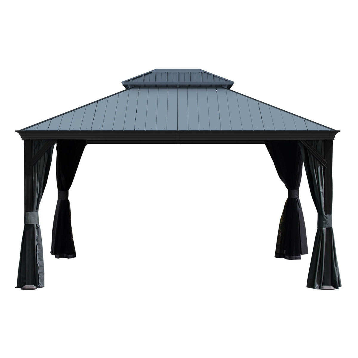 12'x14' Hardtop Gazebo with Resin Roof