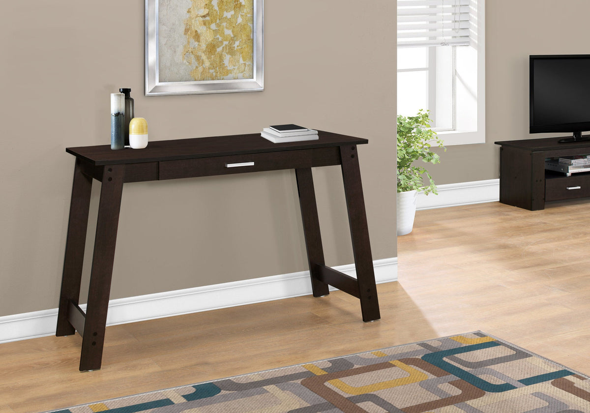 Contemporary Computer Desk, Home Office, Laptop, Storage Drawers, Work