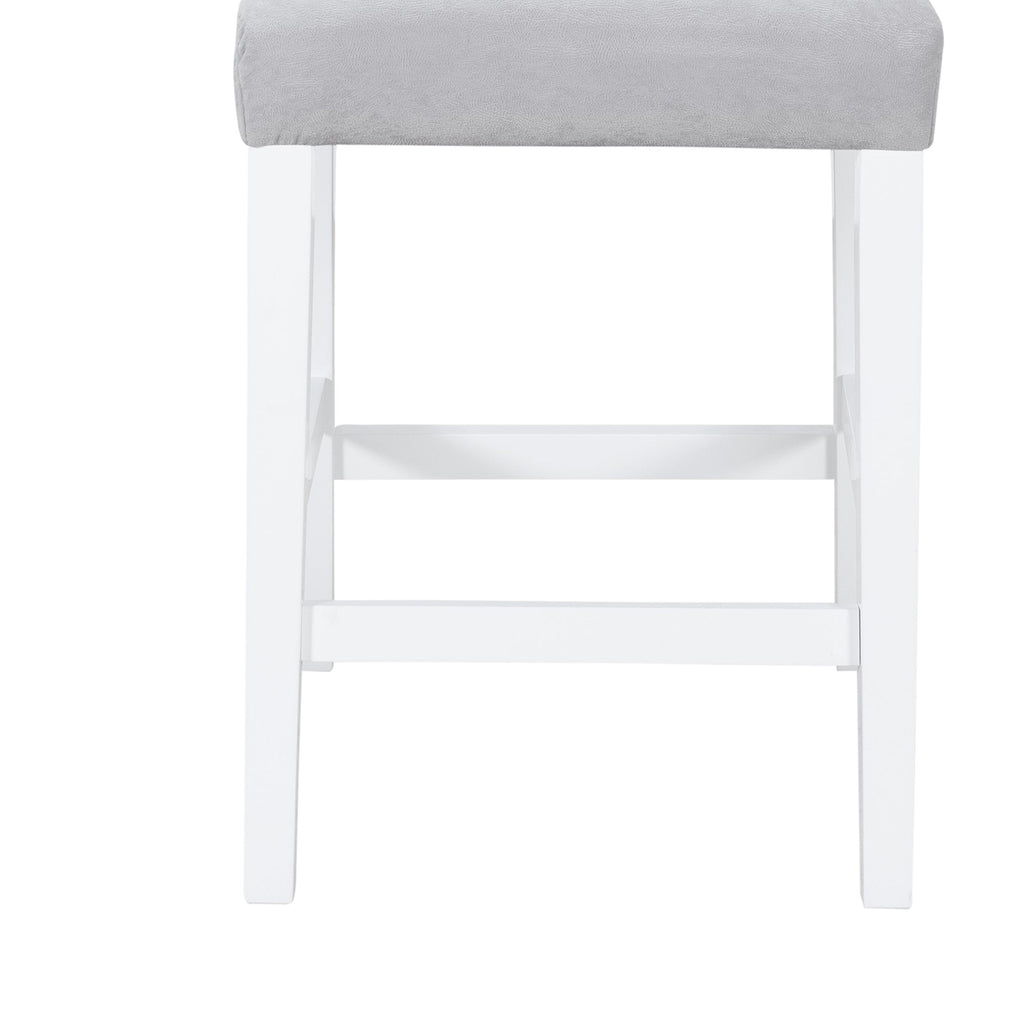 Ariya Grey/White Dining Chair Kit of 2