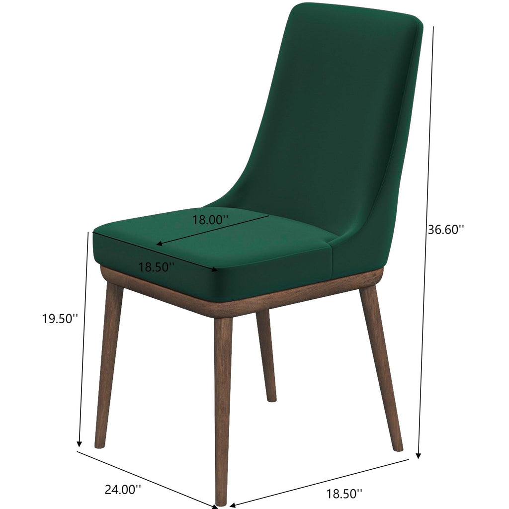 Fast Delivery Kate Mid-Century Modern Dining Chair Set of 2