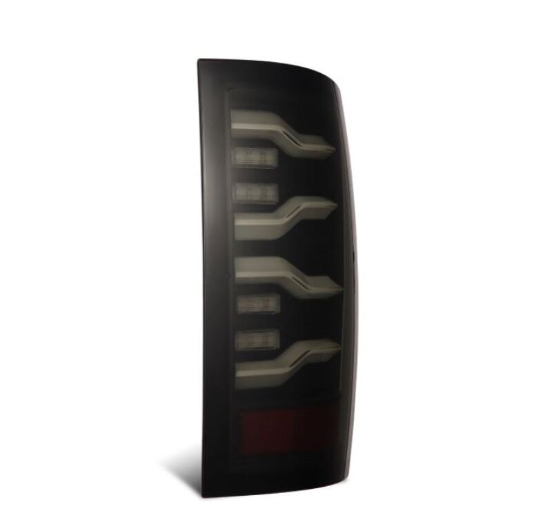 AlphaRex 09-18 Dodge Ram Luxx-Series LED Tail Lights Alpha-Black w/ Activation Light & Seq. Signal 640003 *Discontinued