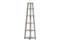 Corner 5 Tier Bookshelf - 72" Tall