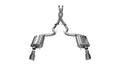 Corsa Performance 2015 Ford Mustang GT 5.0 3in Cat Back Exhaust Polish Dual Tips (Sport)