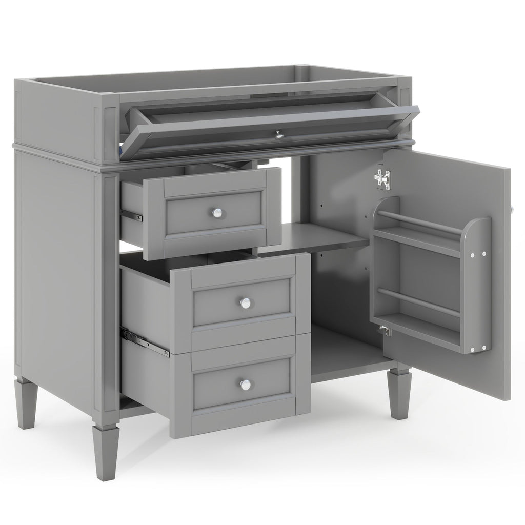 36" Bathroom Vanity Without Top Sink