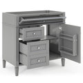 36" Bathroom Vanity Without Top Sink