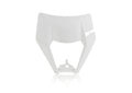 Acerbis 17-19 KTM EXC-F250-500/XC-W150/XC-W 250/300/XC-W250tpi/XC-W300tpi Headlight Mask - White 2726620002
