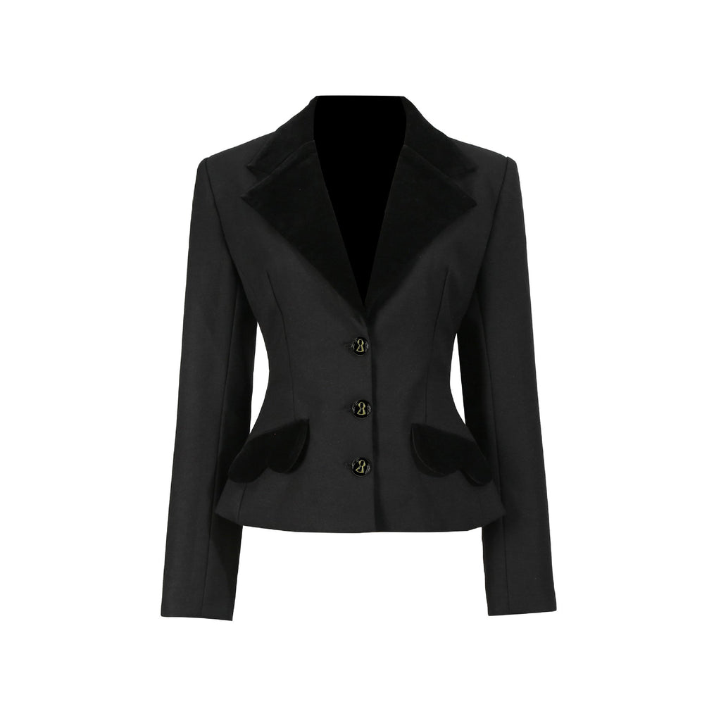 Commuter-style Fashion-forward Slim-fit Womens Blazer