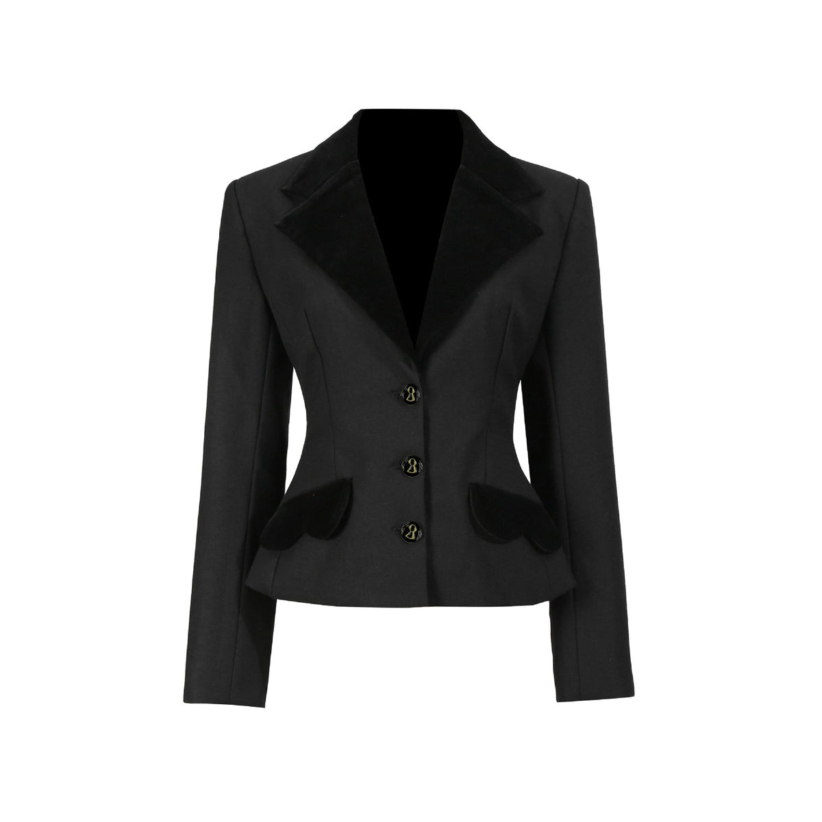 Commuter-style Fashion-forward Slim-fit Womens Blazer