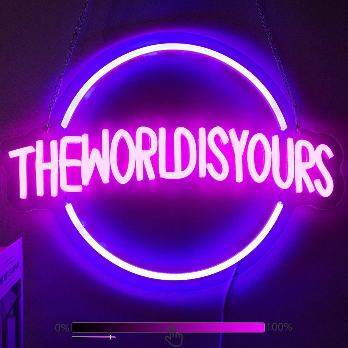 Creative Shaped Illuminated Signage Neon Lights