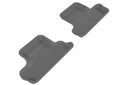 3D MAXpider 2007-2013 Mini Cooper Convertible Kagu 2nd Row Floormats - Gray L1MN00121501