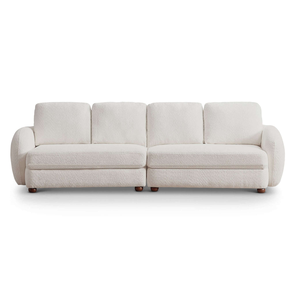 Paton 114.5'' Boucle Fabric Sofa