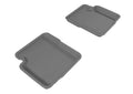 3D MAXpider 2012-2019 Fiat 500 Kagu 2nd Row Floormats - Gray L1FA00321501