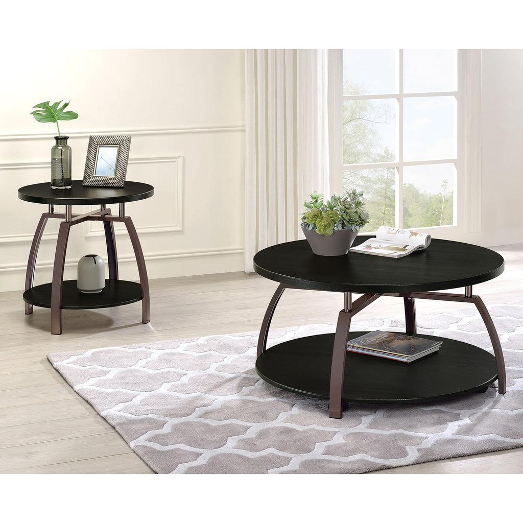 Starrett Dark Coffee Table and End Table Set