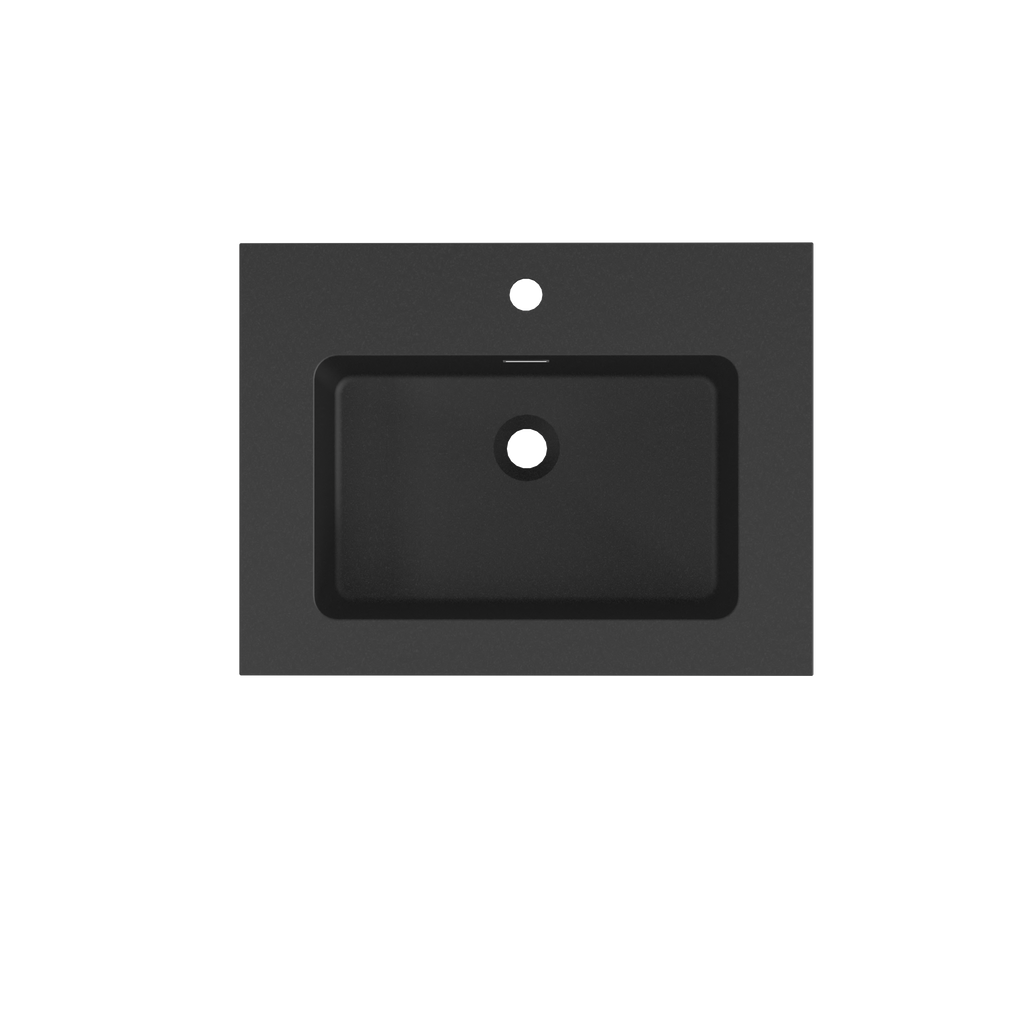 Integrated Engineered Solid Surface Basin