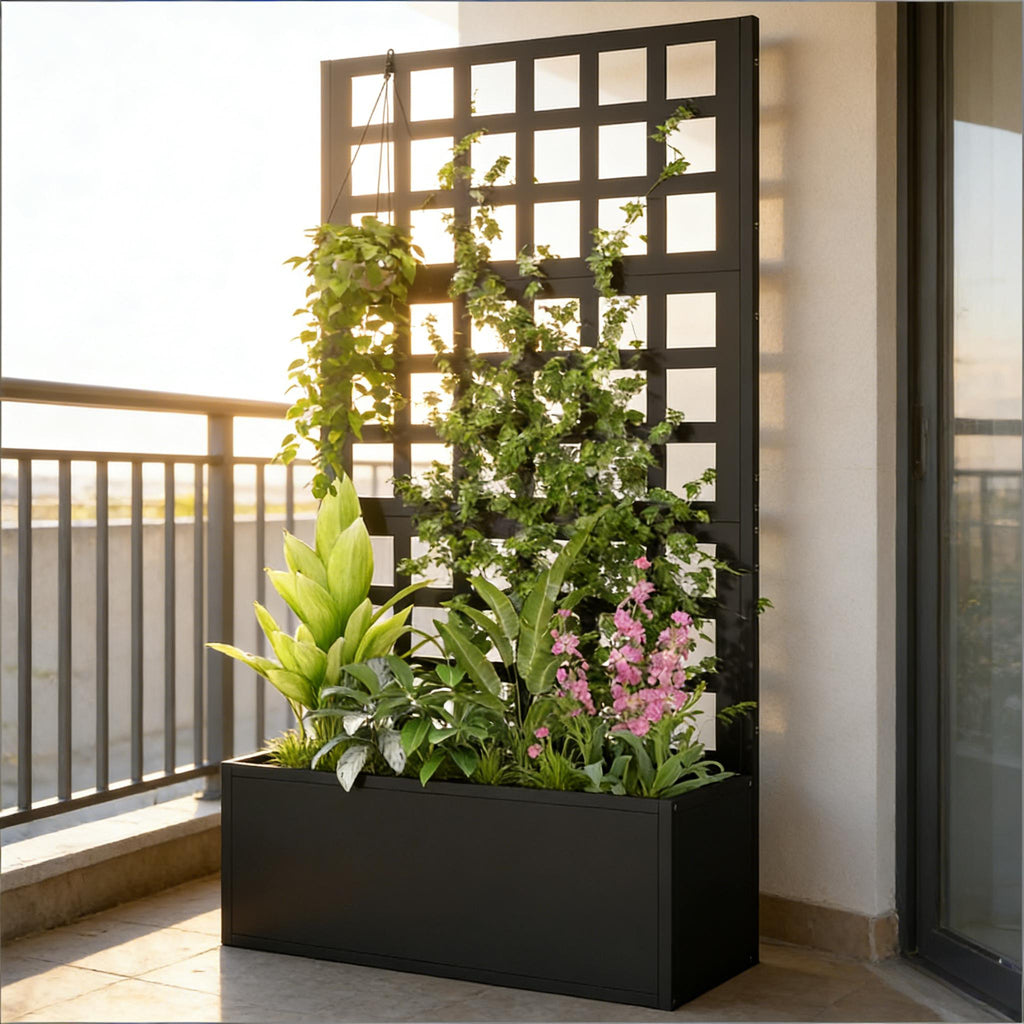 Planter Box with Trellis