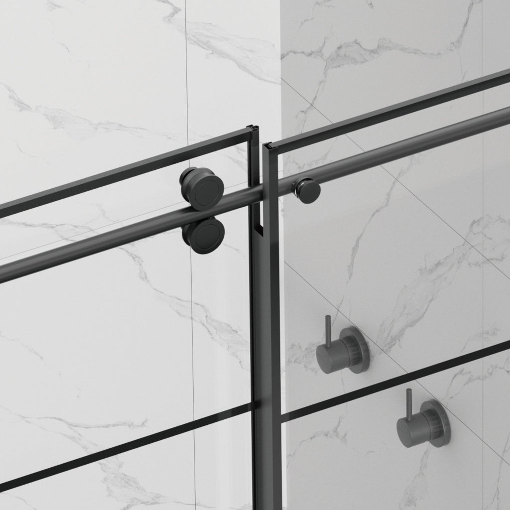 Adjustable Matte Shower Doors