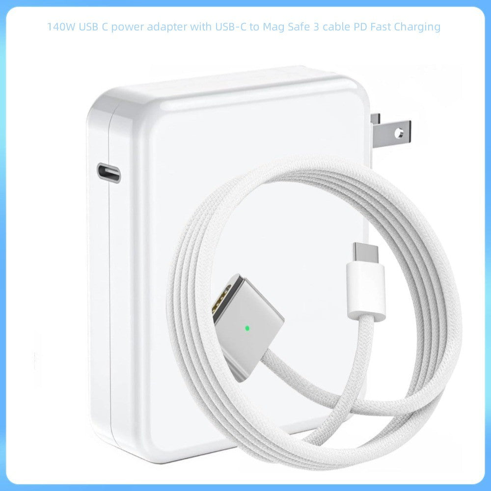 140W USB-C To MagSafe 3 Charger Power Adapter