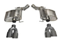 Corsa 12-13 BMW M5 F10 Polished Sport Axle-Back Exhaust 14934