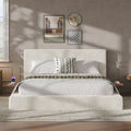 AirFrame Queen Bed Frame with Adjustable Sliding Side Table