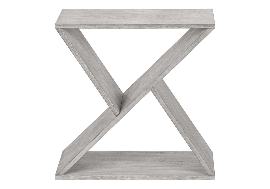 Accent Table - Modern Grey Wash Finish