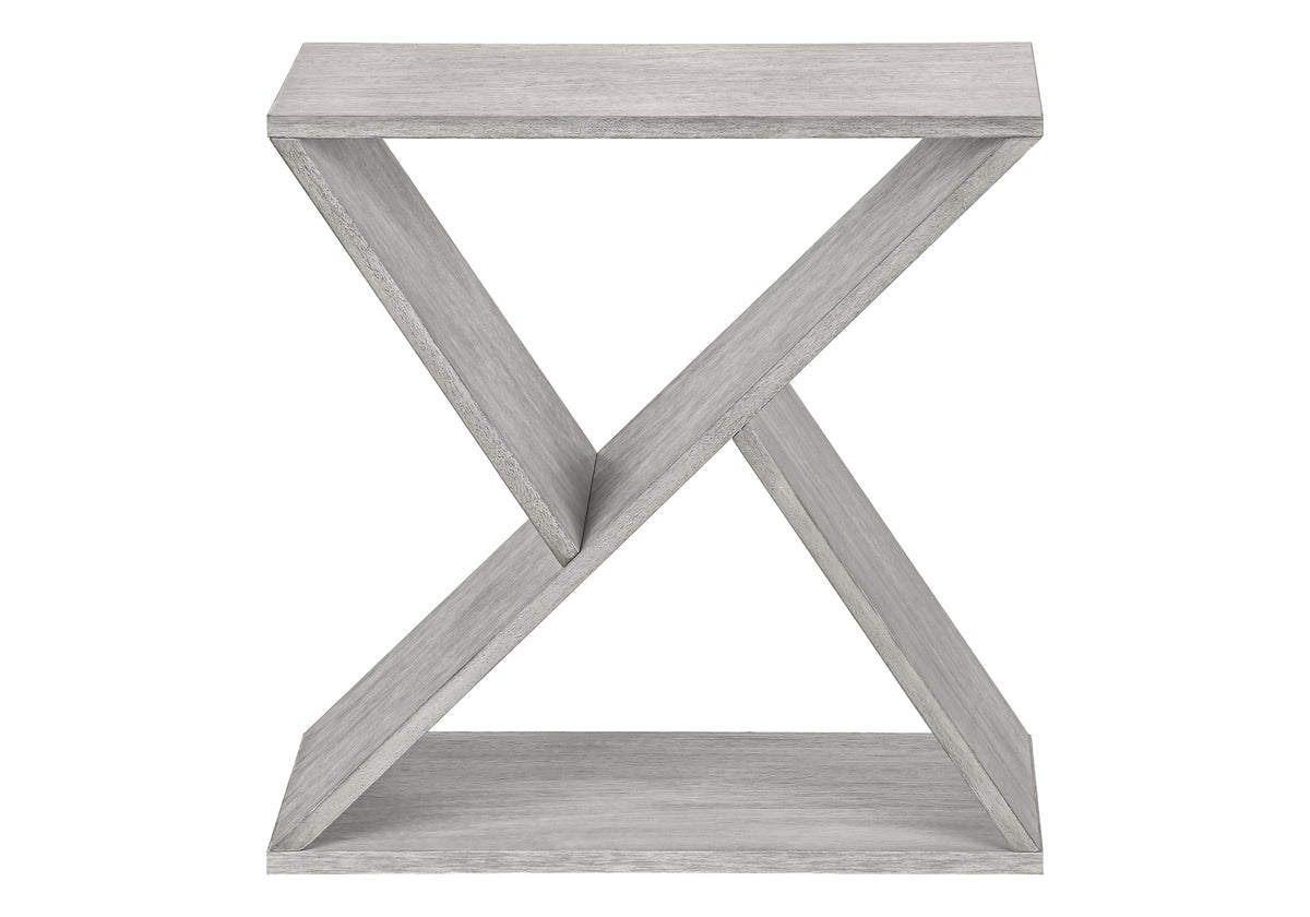 Accent Table - Modern Grey Wash Finish